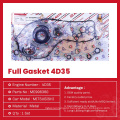 Engine Parts Full Gasket Set for MITSUBISHI 4D35